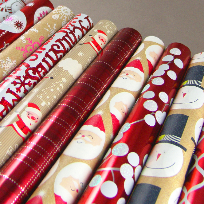 TLD Gift Wrap Multi-Colors